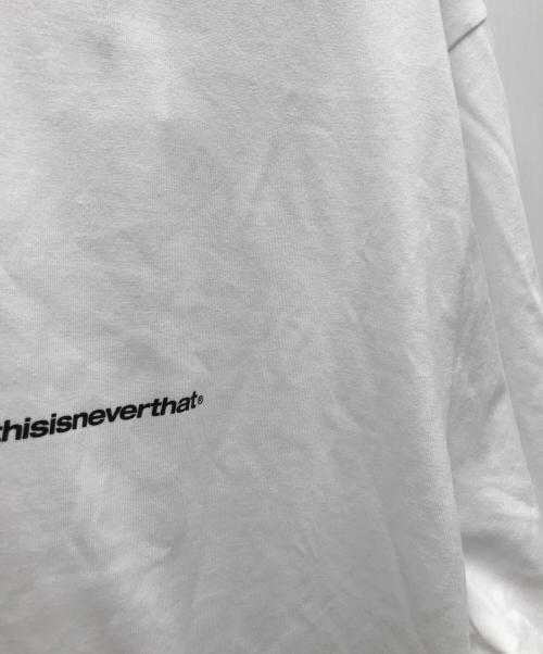 thisisneverthat（ディスイズネバーザット）thisisneverthat (ディスイズネバーザット) 半袖カットソー ホワイト サイズ:XL 未使用品の古着・服飾アイテム