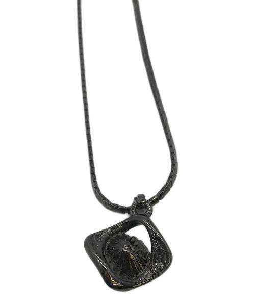 Yves Saint Laurent（イヴサンローラン）Yves Saint Laurent (イヴサンローラン) ネックレス ブラック×グリーンの古着・服飾アイテム