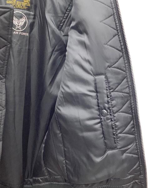 waiper（ワイパー）waiper (ワイパー) MA-1フライトジャケット ブラック サイズ:Sの古着・服飾アイテム