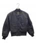 waiper（ワイパー）の古着「MA-1フライトジャケット」｜ブラック