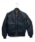 MR.OLIVEミスターオリーブ）の古着「MA-1ジャケット」｜ブラック