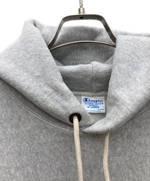 Champion REVERSE WEAVE（チャンピオン リバース ウィーブ）Champion REVERSE WEAVE (チャンピオン リバース ウィーブ) プルオーバーパーカー グレー サイズ:XLの古着・服飾アイテム