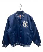 Majesticマジェスティック）の古着「スタジャン」｜ネイビー