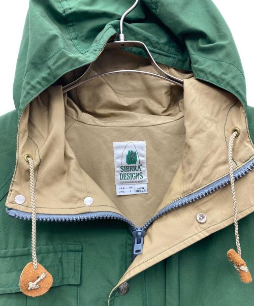 SIERRA DESIGNS（シエラデザインズ）SIERRA DESIGNS (シエラデザインズ) マウンテンパーカー グリーン サイズ:Ｌの古着・服飾アイテム