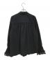 UNITED ARROWS TOKYO (ユナイテッドアローズトウキョウ) オーガンジープリーツカフスブラウス ブラック サイズ:無し：7000円