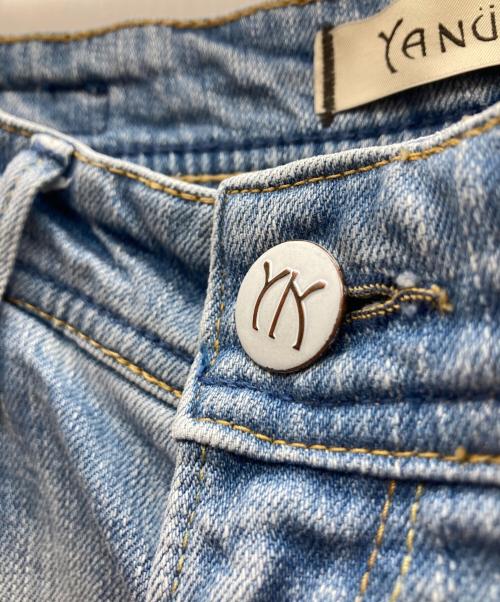 YANUK（ヤヌーク）YANUK (ヤヌーク) デニムパンツ スカイブルー サイズ:24の古着・服飾アイテム