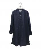 Khadi and Coカディアンドコー）の古着「長袖ワンピース」｜ネイビー