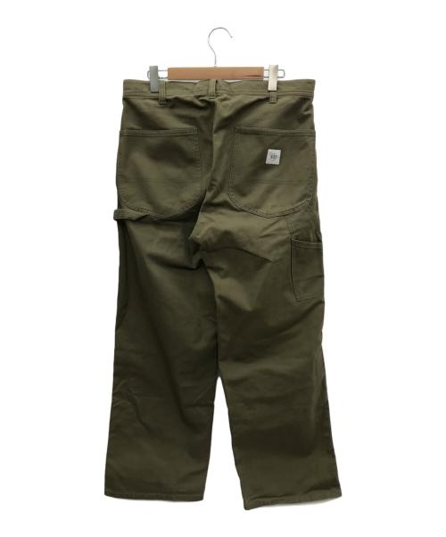 uniform experiment（ユニフォームエクスペリメント）uniform experiment (ユニフォームエクスペリメント) ペインターパンツ カーキ サイズ:4の古着・服飾アイテム