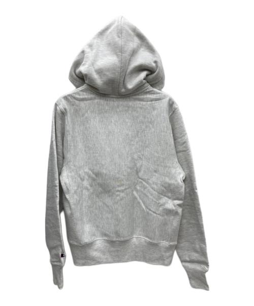 MoMA（モマ）MoMA (モマ) Champion (チャンピオン) ジップパーカー グレー サイズ:Sの古着・服飾アイテム