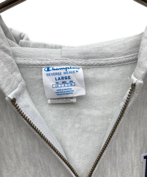 MoMA（モマ）MoMA (モマ) Champion (チャンピオン) ジップパーカー グレー サイズ:Lの古着・服飾アイテム