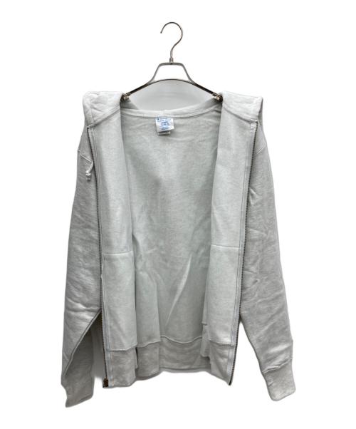 MoMA（モマ）MoMA (モマ) Champion (チャンピオン) ジップパーカー グレー サイズ:Lの古着・服飾アイテム