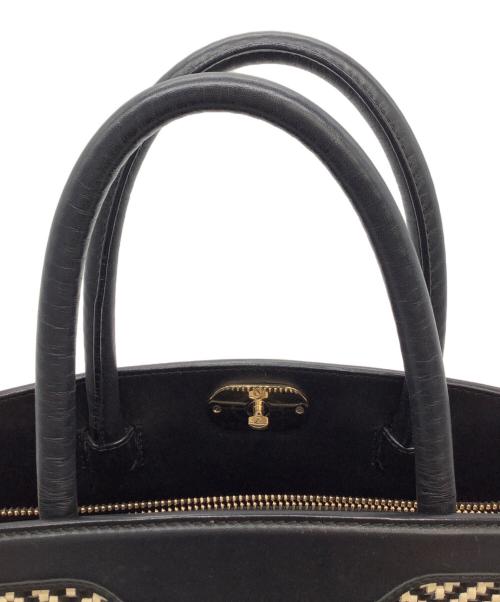 BVLGARI（ブルガリ）BVLGARI (ブルガリ) イザベラ ブラック×ホワイトの古着・服飾アイテム