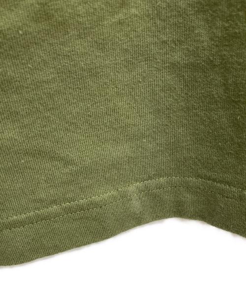 THE BLACK EYE PATCH（ブラックアイパッチ）THE BLACK EYE PATCH (ブラックアイパッチ) 半袖Tシャツ オリーブ サイズ:Lの古着・服飾アイテム