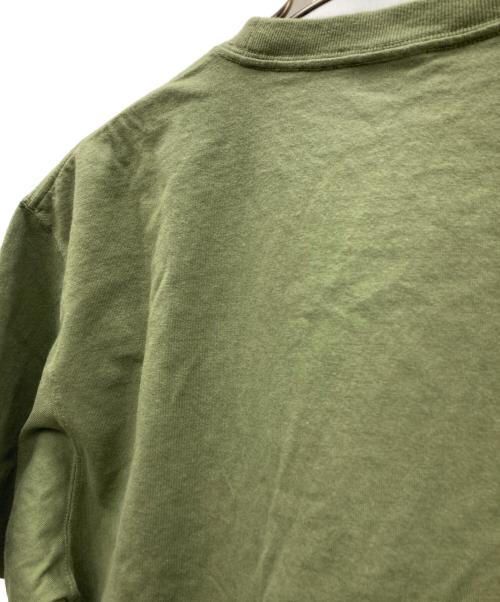 THE BLACK EYE PATCH（ブラックアイパッチ）THE BLACK EYE PATCH (ブラックアイパッチ) 半袖Tシャツ オリーブ サイズ:Lの古着・服飾アイテム