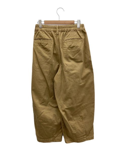 HARVESTY（ハーベスティー）HARVESTY (ハーベスティー) チノクロスサーカスパンツ カーキ サイズ:1の古着・服飾アイテム