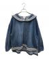 IMAKOKONI GIRL（イマココニ ガール）の古着「長袖ブラウス」｜ブルー