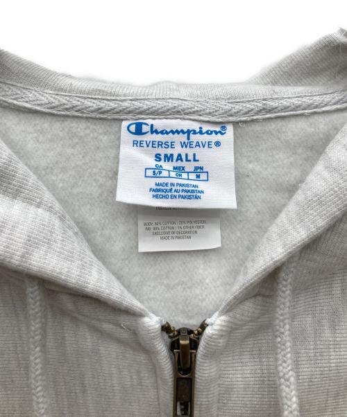 MoMA（モマ）MoMA (モマ) Champion (チャンピオン) ジップパーカー グレー サイズ:Sの古着・服飾アイテム