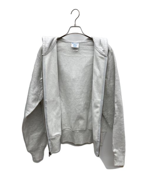 MoMA（モマ）MoMA (モマ) Champion (チャンピオン) ジップパーカー グレー サイズ:Sの古着・服飾アイテム
