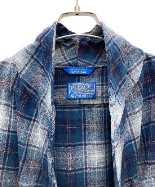PENDLETON（ペンドルトン）PENDLETON (ペンドルトン) ガウンコート ネイビー サイズ:Lの古着・服飾アイテム
