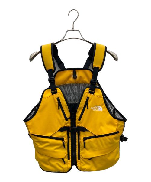 THE NORTH FACE（ザ ノース フェイス）THE NORTH FACE (ザ ノース フェイス) ギアメッシュベスト イエロー×ブラック サイズ:Mの古着・服飾アイテム