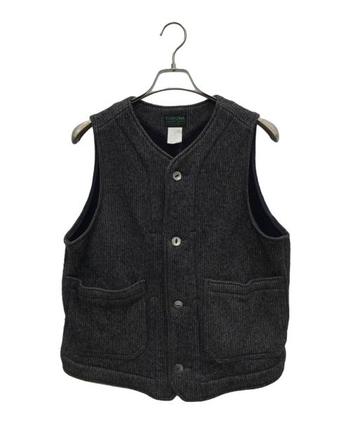 CORONA（コロナ）CORONA (コロナ) ベスト グレー サイズ:Mの古着・服飾アイテム