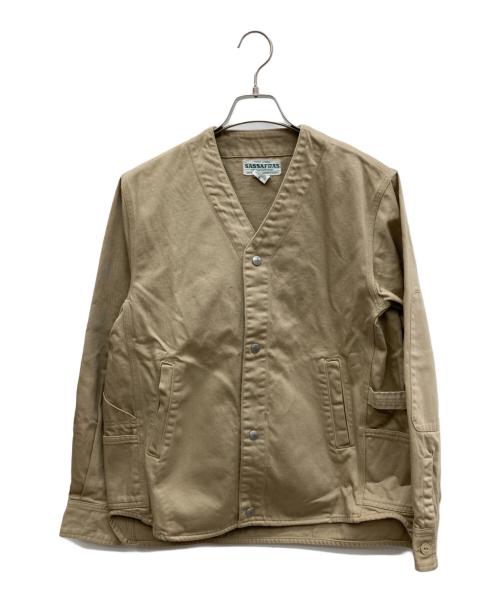 SASSAFRAS（ササフラス）SASSAFRAS (ササフラス) ジャケット ベージュ サイズ:Sの古着・服飾アイテム