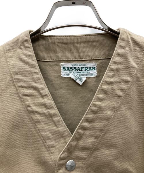 SASSAFRAS（ササフラス）SASSAFRAS (ササフラス) ジャケット ベージュ サイズ:Sの古着・服飾アイテム