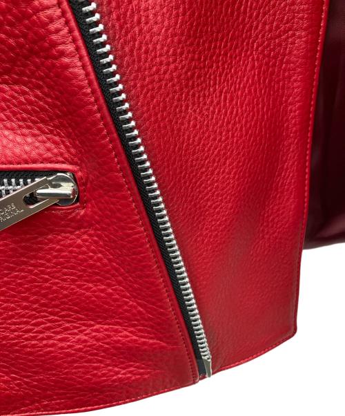 ROARS ORIGINAL（ローアズオリジナル）ROARS ORIGINAL (ローアズオリジナル) PADDED RIDERS JACKET レッド サイズ:Mの古着・服飾アイテム