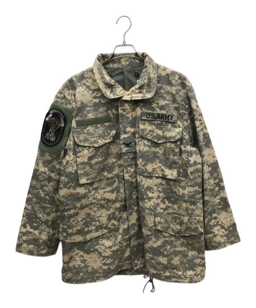 US ARMY（ユーエスアーミー）US ARMY (ユーエスアーミー) ワッペンミリタリージャケット グリーン サイズ:なしの古着・服飾アイテム