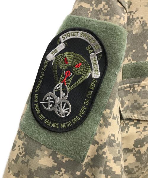 US ARMY（ユーエスアーミー）US ARMY (ユーエスアーミー) ワッペンミリタリージャケット グリーン サイズ:なしの古着・服飾アイテム