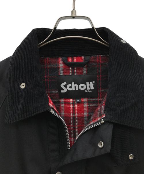 Schott（ショット）Schott (ショット) コーデュラフィールドジャケット ブラック サイズ:Mの古着・服飾アイテム