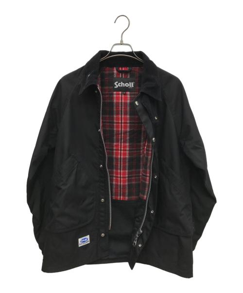 Schott（ショット）Schott (ショット) コーデュラフィールドジャケット ブラック サイズ:Mの古着・服飾アイテム