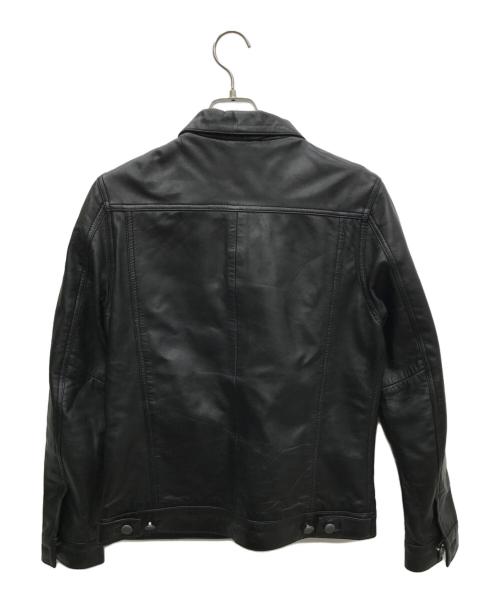 Liugoo Leathers（リューグーレザーズ）Liugoo Leathers (リューグーレザーズ) レザージャケット ブラック サイズ:Mの古着・服飾アイテム