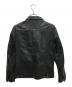 Liugoo Leathers (リューグーレザーズ) レザージャケット ブラック サイズ:M：8000円