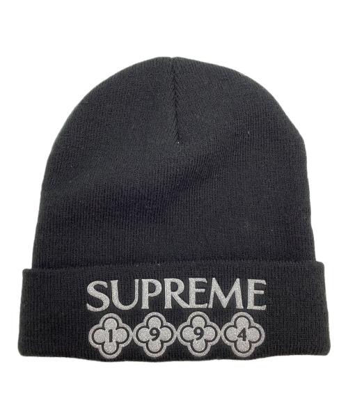 SUPREME（シュプリーム）SUPREME (シュプリーム) Glitter Beanie ブラックの古着・服飾アイテム
