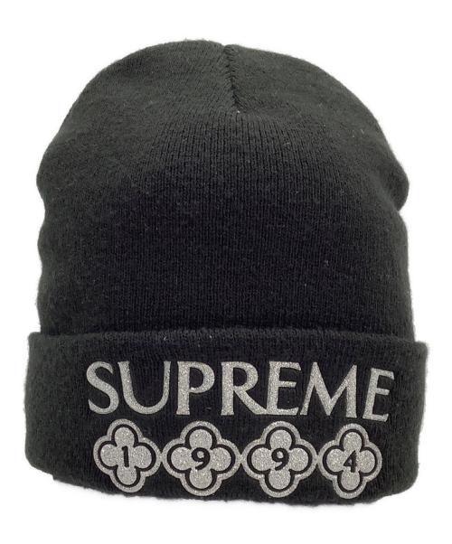 SUPREME（シュプリーム）SUPREME (シュプリーム) Glitter Beanie ブラックの古着・服飾アイテム