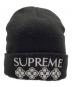 SUPREME (シュプリーム) Glitter Beanie ブラック：8000円