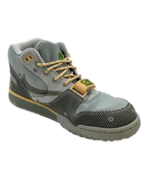 NIKE（ナイキ）NIKE Travis Scott Air Trainer 1 SP Grey Haze and Dusty Sage（エアトレーナー1 SP グレーヘイズ アンド ダスティセージ） ブルー×アイボリー サイズ:US8.5の古着・服飾アイテム