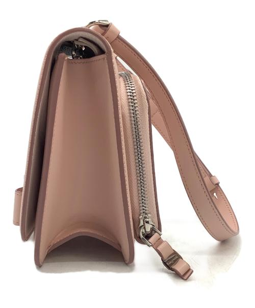 Salvatore Ferragamo（サルヴァトーレ フェラガモ）Salvatore Ferragamo (サルヴァトーレ フェラガモ) ヴェラ・レインボー チェーンショルダーバッグ ピンクの古着・服飾アイテム