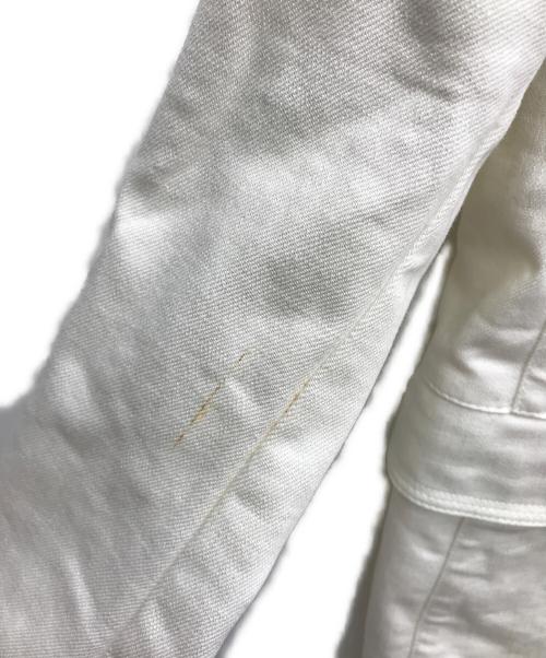 Calvin Klein（カルバンクライン）Calvin Klein (カルバンクライン) デニムジャケット ホワイト サイズ:3Lの古着・服飾アイテム