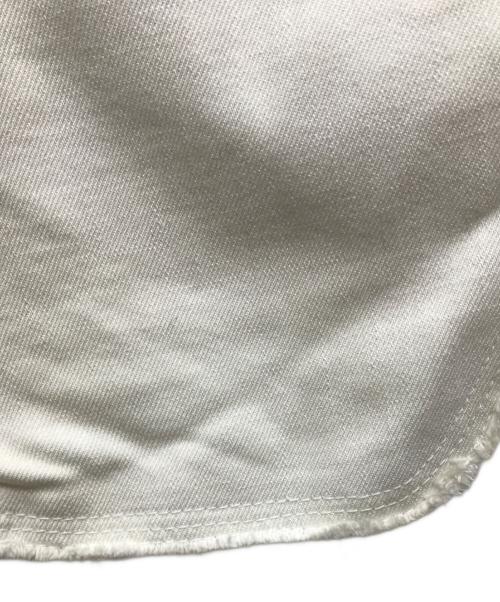 Calvin Klein（カルバンクライン）Calvin Klein (カルバンクライン) デニムジャケット ホワイト サイズ:3Lの古着・服飾アイテム