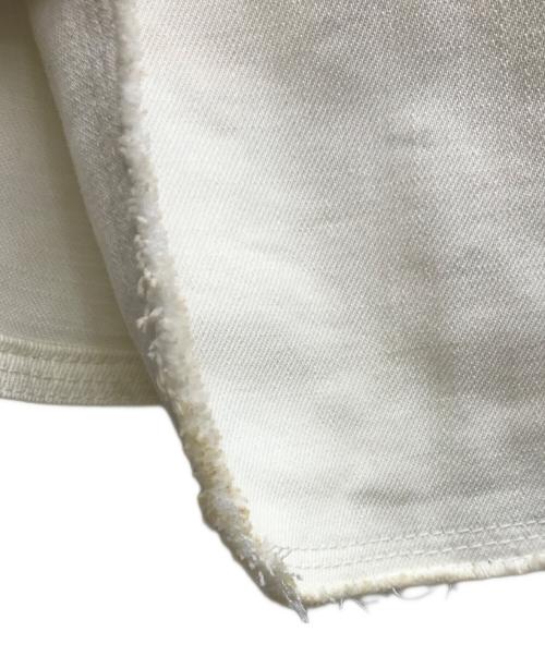 Calvin Klein（カルバンクライン）Calvin Klein (カルバンクライン) デニムジャケット ホワイト サイズ:3Lの古着・服飾アイテム