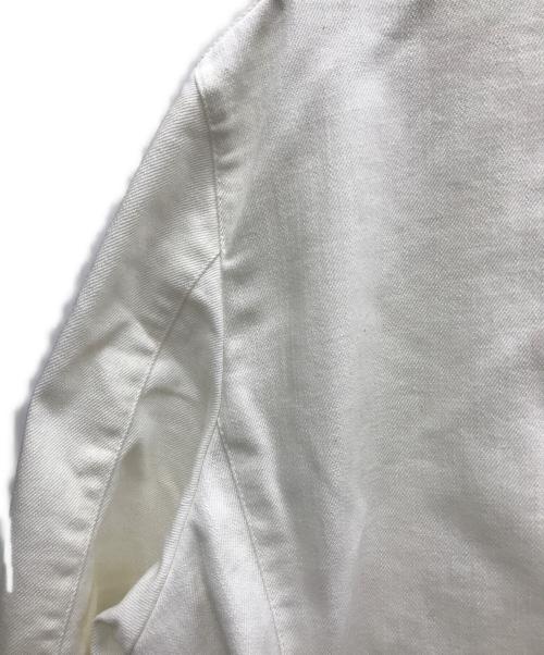 Calvin Klein（カルバンクライン）Calvin Klein (カルバンクライン) デニムジャケット ホワイト サイズ:3Lの古着・服飾アイテム