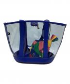 Kate Spadeケイトスペード）の古着「エリー ワッツ ア キャッチ トート」｜ブルー