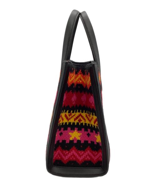 Kate Spade（ケイトスペード）Kate Spade (ケイトスペード) マンハッタン カーニバル フェアアイル スモール トート ブラックの古着・服飾アイテム