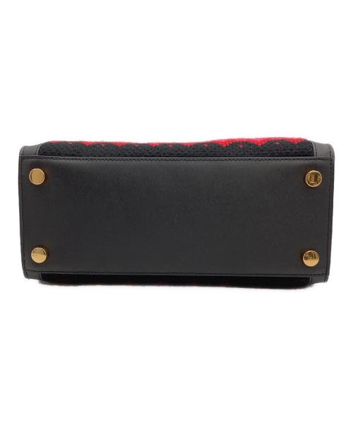 Kate Spade（ケイトスペード）Kate Spade (ケイトスペード) マンハッタン カーニバル フェアアイル スモール トート ブラックの古着・服飾アイテム