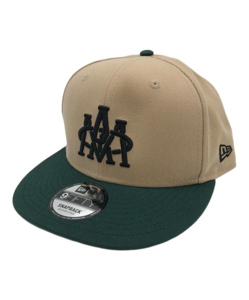 New Era（ニューエラ）New Era (ニューエラ) ATOMS (アトムズ) ロゴキャップ ブラウン×グリーン サイズ:MEDIUM/LARGE 未使用品の古着・服飾アイテム