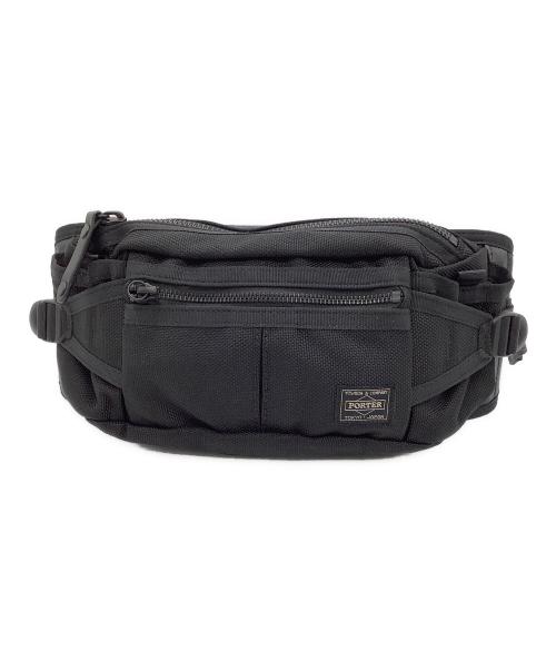 PORTER（ポーター）PORTER (ポーター) ヒートウエストバッグ ブラックの古着・服飾アイテム