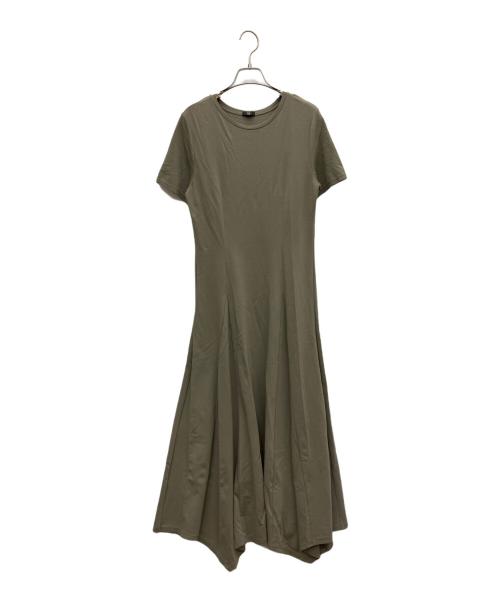 PLST（プラステ）PLST (プラステ) 半袖ワンピース カーキ サイズ:M 未使用品の古着・服飾アイテム
