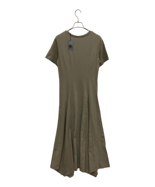 PLST（プラステ）PLST (プラステ) 半袖ワンピース カーキ サイズ:M 未使用品の古着・服飾アイテム
